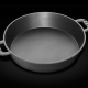 ماهیتابه دو دسته نچسب سایز بزرگ گود کد ۷۵۰ با قطر ۵۰ و ارتفاع ۸ سانتی‌متر (بزرگترین سایز ماهیتابه خانگی)