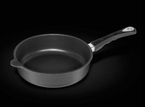 ماهیتابه عمیق کد ۷۲۶ با قطر ۲۶ و ارتفاع ۷ سانتی‌متر مناسب تهیه سیب زمینی سرخ کرده با قابلیت قرار دادن در فر تا ۲۴۰ درجه سانتی گراد